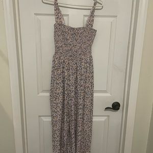 Vine and Valley floral romper pantsuit
